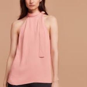 Beautiful Wilfred silk halter with necktie. Excellent condition. Only worn once.